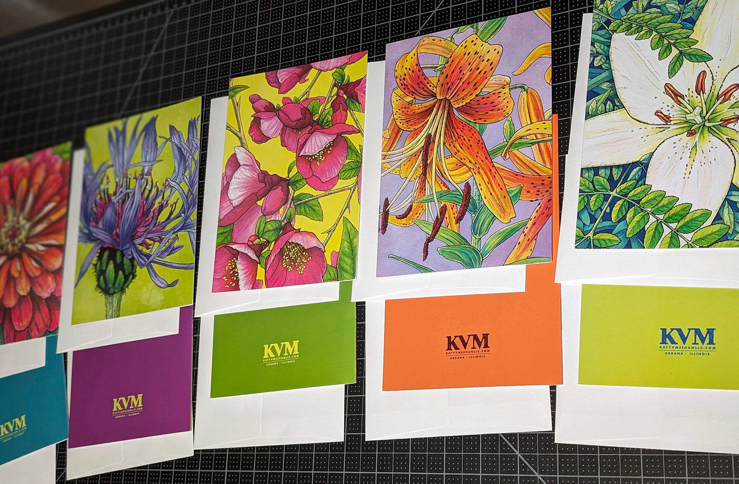 GREETING CARD SET – FLOWERS (SERIES 1)