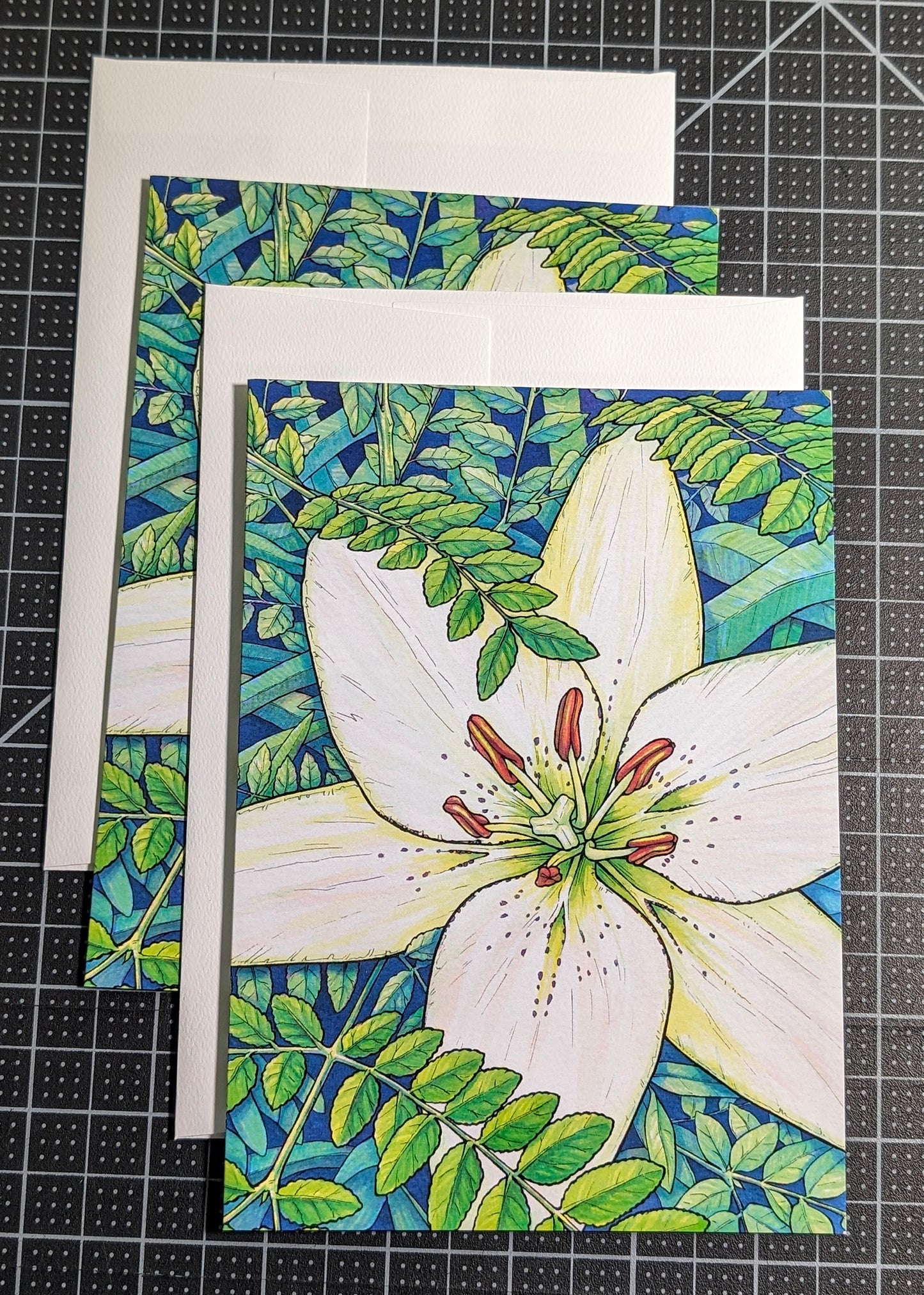 GREETING CARD SET – FLOWERS (SERIES 1)